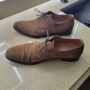 Ralph Lauren Purple Label Denver Suede Cap Toe Shoe Ralph Lauren Purple Label | Shoes | Ralph Lauren Purple  main image 3